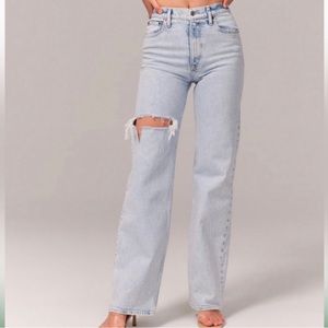 Abercrombie 90s relaxed jean - curve love